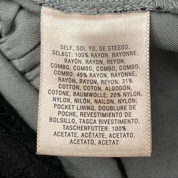 ANTHROPOLOGIE ELEVENSES lace medley jumpsuit, size 2 - Picture 15 of 16